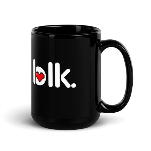 BLVD Black Glossy Mug