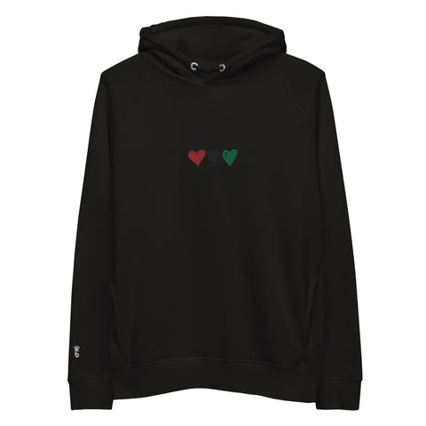 3 Hearts Unisex pullover hoodie