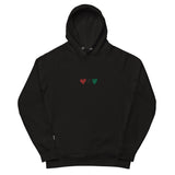 3 Hearts Unisex pullover hoodie